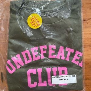 AntiSocialSocialClub X Undefeated Club Tee